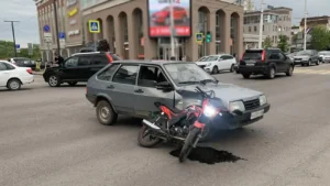 В Тамбове 17-летний водитель мопеда пострадал в ДТП на Советской