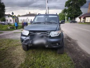 В Моршанске столкнулись три автомобиля, пострадала пассажирка