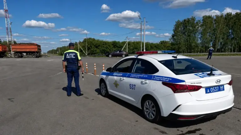 В Тамбовской области проходит операция «Нетрезвый водитель»